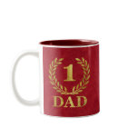 Number One Dad mugs