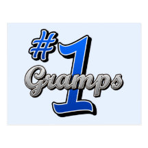 Number One Gramps Post Card