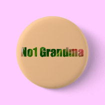 Number One Grandma buttons