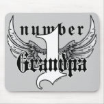 Number One Grandpa Mousepad