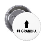 Number One Grandpa Pin