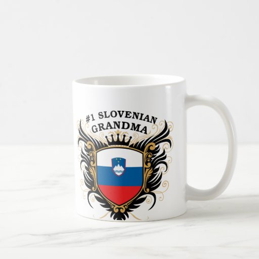 Number One Slovenian Grandma Coffee Mugs