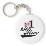 Number One StepMom keychains