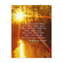 NUMBERS 6:24 BIBLE VERSE - MAY THE LORD BLESS YOU