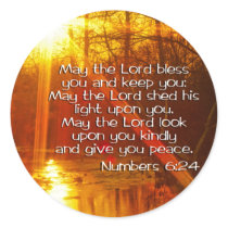 NUMBERS 6:24 BIBLE VERSE - MAY THE LORD BLESS YOU