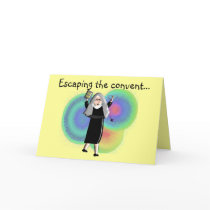 Nun Cards "Escaping The Convent"