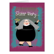 Nun Cards~~Silly Catholic Nun Humour