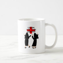 Nun Gifts "Look to the Cross" Coffee Mugs