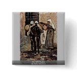 Nun With Donkey By Fattori Giovanni buttons
