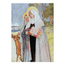 Nuns and a Deer Personalized Invites
