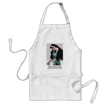 NUNS DO DISHES TOO APRON