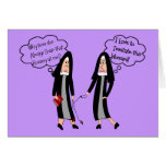 Nuns "Extreme Irritation" Gifts Greeting Cards