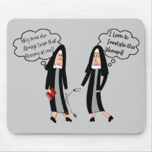 Nuns "Extreme Irritation" Gifts Mouse Pads