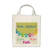Nuns Golden 50th Jubilee Tote Bag