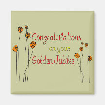 Nuns Golden Jubilee (50th Anniversary) Gifts Magnets