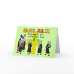 Nuns Golden Jubilee Gifts Greeting Cards