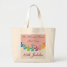 Nuns Silver 25th Jubilee Tote Bag