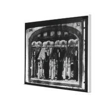 Nuns tending the sick at the Hotel Dieu Gallery Wrap Canvas