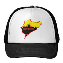 Nurburgring Nordschleife race track, Germany Hat