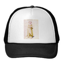 Nuremberg virgin in dance dress trucker hat