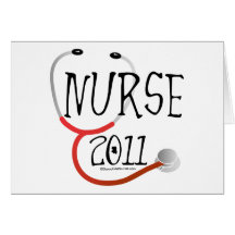 Nurse 2011 Graduation Greeting Card