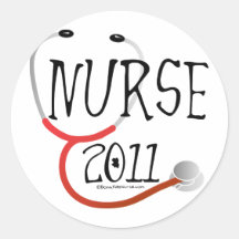 Nurse 2011 Graduation Stickers