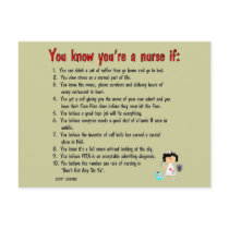 Nurse 2 Postcard