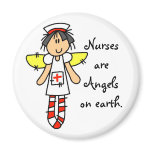 Nurse Angel magnets