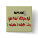 Nurse "Angel of Death"---Funny Gifts buttons