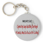Nurse "Angel of Death"---Funny Gifts keychains