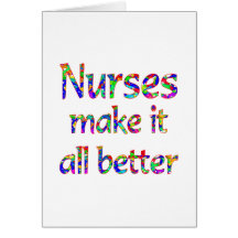 Nurse Appreciation Greeting Cards