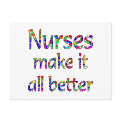 Nurse Appreciation Postcard