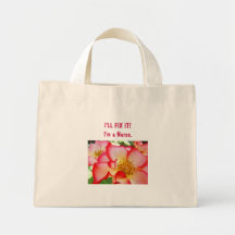 Nurse bag I"LL FIX IT! I'm a Nurse tote bags Roses