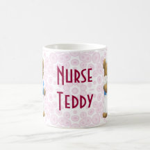 Nurse Bear - Teddy Bear Mugs