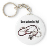 Nurse Behind the Wall Correctional Nurse Keychain