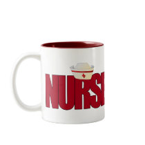 NURSE BIGRED with Cap Coffee Mugs