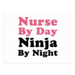 Nurse By Day, Ninja By Night Post Card