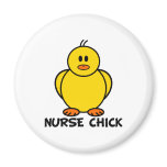 Nurse Chick Refrigerator Magnets