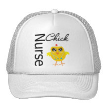 Nurse Chick Trucker Hats