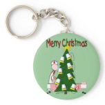 Nurse Christmas Design "Merry Christmas" keychains