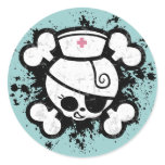 Nurse Dolly Splat stickers