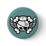 Nurse Dolly Wings buttons
