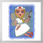 Nurse Fairy - mursing print