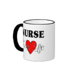 Nurse For Life mugs
