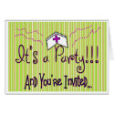Nurse Graduation Party---Student Nurse cards