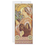 Nurse Maid Alphonse Mucha Art Personalized Rack Card