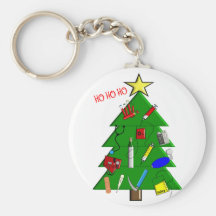 Nurse/Medical Staff Christmas Cards and Gifts Key Chains