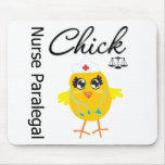 Nurse Paralegal Chick v1 Mouse Mats