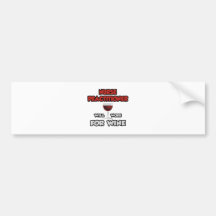 Nurse Practitioner ... Will Work For Wine Bumper Sticker