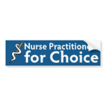 Nurse Practitioners for Choice Bumper Stickers